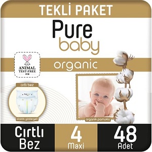 Детская purebaby подгузники (7-16кг) Артикул: 20608